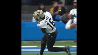 Bub Means with a spectacular catch for a 36yard Gain vs Los Angeles Chargers [upl. by Benton]