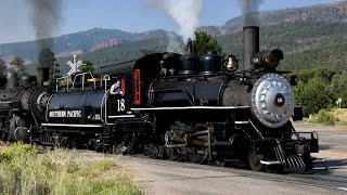 Southern Pacific 18 Steam Locomotive [upl. by Menon528]