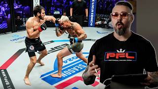 quotWhat A Beautiful Submissionquot 😯  Dan Hardy Analyses Magomed Umalatov v Brennan Ward  PFL [upl. by Ymmit]