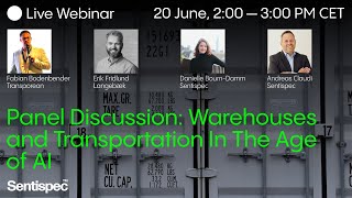 Panel discussion Warehouses and transportation in the age of AI [upl. by Nalat]