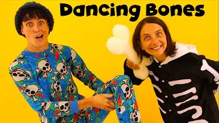 SKELETON DANCE  Dancing Bones  kids Super Simple Song [upl. by Leirbag]