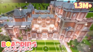 Renovated Clemente Academy Boarding School  How to Join Neighborhood RP Sessions  TOUR  Bloxburg [upl. by Dena111]