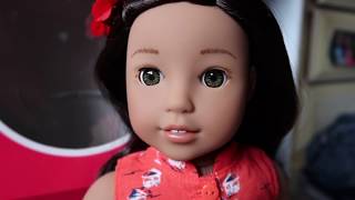 Review American Girl Doll Nanea Mitchell [upl. by Benoit]