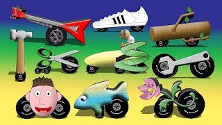 Street Vehicles  Cars and Trucks Children Educational Video [upl. by Stan]