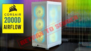 Not So quotMiniquot Corsair 2000D Airflow Review [upl. by Jegger506]