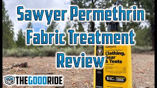 Sawyer Permethrin Fabric Treatment Insect Repellent Review [upl. by Oigroig264]