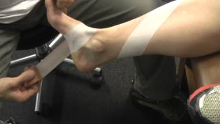 Antipronation taping Leukotape [upl. by Nottap]