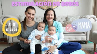 Estimulación para bebés de 3  6 meses [upl. by Arodasi]