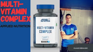 ميلتيفيتامين multivitamine complex من شركة APPLIED NUTRITION اكتر من 30 فيتامين و معادن اساسية قوي [upl. by Mick897]