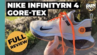 Nike InfinityRN 4 GORETEX Full Review  A heavy workhorse designed to tackle the elements [upl. by Ydnec]