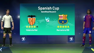 Barcelona RB vs Valencia Bat  Who Will Win  messi neymar mbappe [upl. by Sibbie]