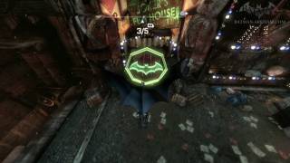 Batman Arkham City  AR Training Step by Step Guide  Side Mission Walkthrough [upl. by Arsuy]