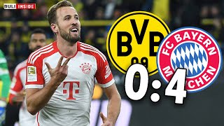 Kane überragend FC Bayern ZERLEGT Borussia Dortmund im Klassiker [upl. by Lorant]