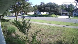 RAW VIDEO Dog shot after attacking smaller dog in driveway [upl. by Latton]