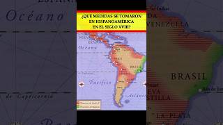 Hispanoamérica en el siglo XVIII historia history historiadeespaña eso bachillerato shorts [upl. by Schumer]