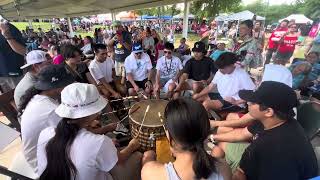 Hay Creek at prairie band of Potawatomi pow wow 2024 🌾🌊🚣🏽🏹🪕🪓 [upl. by Wendell]