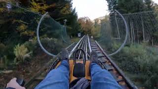 Alpseecoaster Onride  Wiegand Alpine Coaster  Alpsee Bergwelt Immenstadt  November 2023 [upl. by Namialus844]