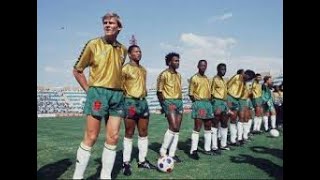 Bafana Bafana vs Zambia Afcon qualifier 1992 [upl. by Nosreve]