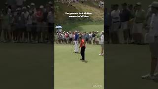 The Greatest Jack Nicklaus Moment of all time🔥 golf [upl. by Yenroc]