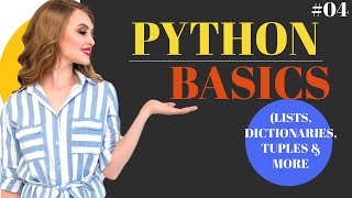 All about Lists Tuples dictionary Sets in Python [upl. by Kaylee]