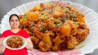 Spice Up Your Lunch Routine With Goan Red Masala Chicken MinceGoanmominuk konkanivlog [upl. by Adnowal]