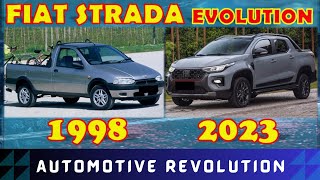 Fiat Strada Evolution 19982023  evolution of cars till 2023 [upl. by Ainafetse]