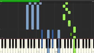 Christopher Cross  Sailing  Easy Piano with Chords [upl. by Pallaten]