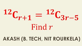 2A Permutations and Combinations 2 Marks Q13  12Cr1  12C3r5 [upl. by Cort]