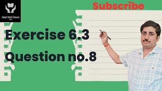 Class 10th Bihar board Exercise 63 Question no 8 Hindi medium [upl. by Oranneg]