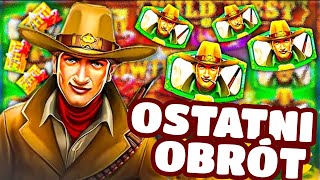 NIESAMOWITY RATUNEK PODCZAS OSTATNIEGO OBROTU W SLOCIE WILD WEST GOLD [upl. by Asecnarf618]