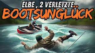 BOOTSUNGLÜCK auf der Elbe 2 VERLETZTE Angler [upl. by Nordgren479]