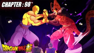 Giant Orange Piccolo Battles Cell Max GAMMA 2S SACRIFICE Dragon Ball Super Manga Chapter 98 Review [upl. by Edsel668]