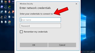 How To Fix Enter Network Credentials Error [upl. by Wayland444]