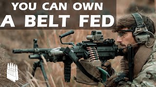 You can own a belt fed M249S and Fightlite MCR featuring kit setup [upl. by Melosa]