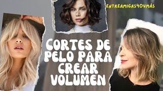 💇‍♀️Cortes de pelo para dar volumen al pelo fino efecto de un cabello más abundante y grueso hair [upl. by Bordie203]