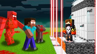 Scary Myths vs best Security House In Minecraft [upl. by Asilrac]