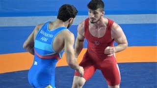 GrecoRoman Wrestling  Turkey vs Armenia [upl. by Yekim]