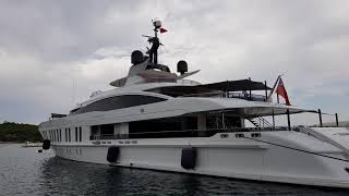 Mega Yacht  SAMURAI the creek [upl. by Vannie]