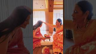 Vickat Celebrate Karwa Chauth With Family ✓ trendingshorts ytshorts vickatrina love [upl. by Elyse]