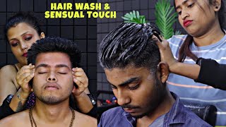 Shampoo Massage by Pakhi  Hair Washing ASMR  Heavy Oil Head amp Body Massage  Neck Cracking  ASMR [upl. by Yllen]