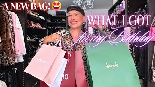 LUXURY BIRTHDAY HAUL GUCCI BURBERRY amp ABU DHABI FINDS  JEWELRY amp ANOTHER BAG  CLARA SALGUEIRO [upl. by Eislehc327]