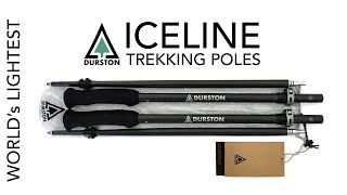 Durston Iceline Poles  Ultralight Trekking Poles [upl. by Vesta]