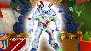 Yeti Unlocked  Temple run 2 Winter Toyland and New Character in Version 1106 [upl. by Charters]