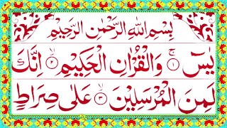 Surah Yaseen  Yasin Sharif  Surah Yaseen With Arabic HD text  Surah Yaseen [upl. by Agle345]