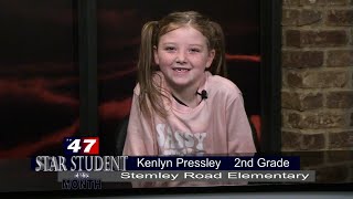 Star Student Kenlyn Pressley 102124 [upl. by Onihc]