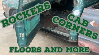 1972 Chevy Shortbed Dually Build Rockers Cab Corners and More [upl. by Binetta]