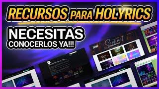 Top 5 de FONDOS CRISTIANOS para HOLYRICS PROPRESENTER EASYWORSHIP ✅ [upl. by Htebesile523]