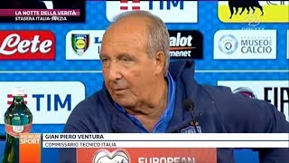 Aspettando ITALIA  SVEZIA  Ventura quotSIAMO DOVE DOVEVAMO ESSEREquot Sport Mediaset 131117 [upl. by Kirwin]