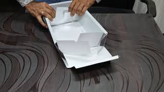 Tutorial on How to make and fold your Boxnest™ Hamper box BK30 AND BK37 video [upl. by Skye251]