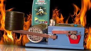 Castrol Magnatec Diesel 10W40 Engine Oil Test 100°C Piotr Tester [upl. by Ailisab]